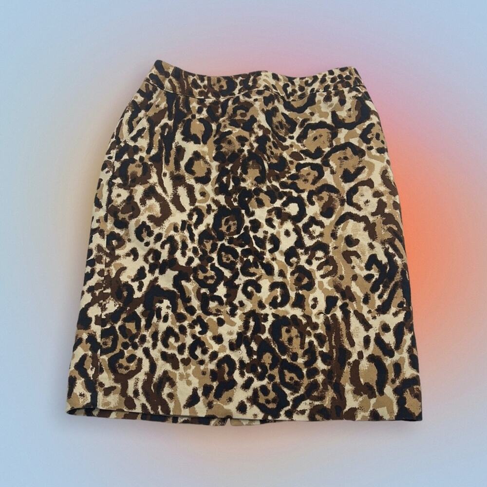 MERONA Women’s 6 Leopard Skirt